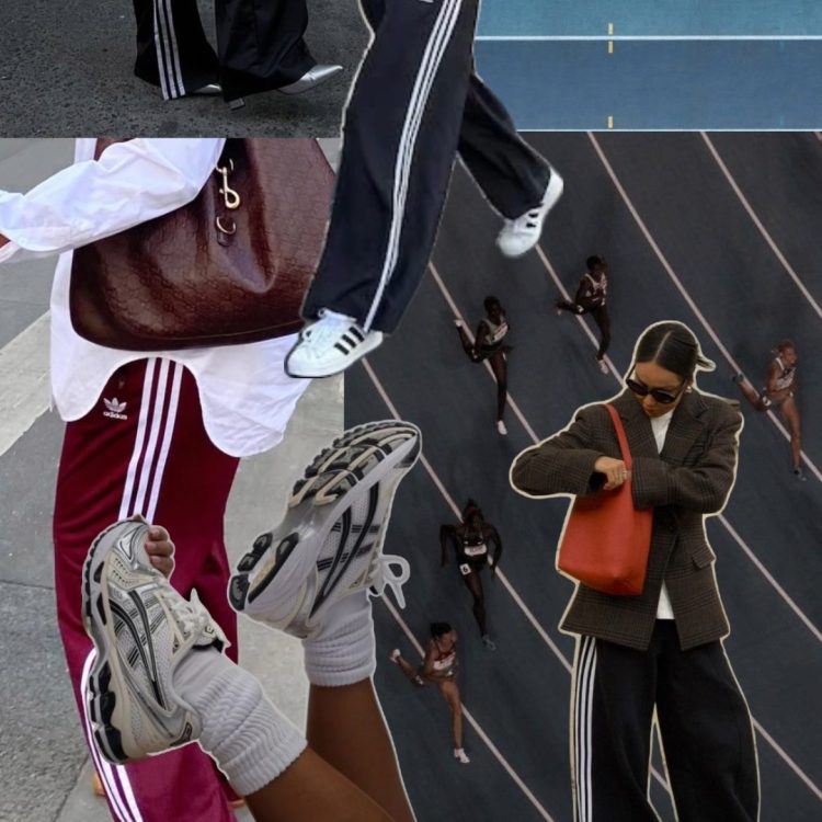 track pants trend for ELLE